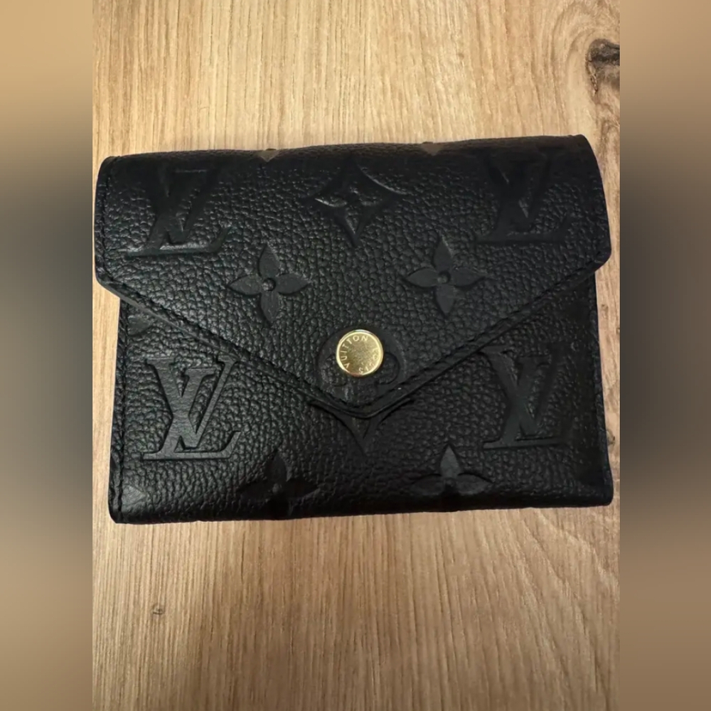 Louis Vuitton Black Victorine Wallet
